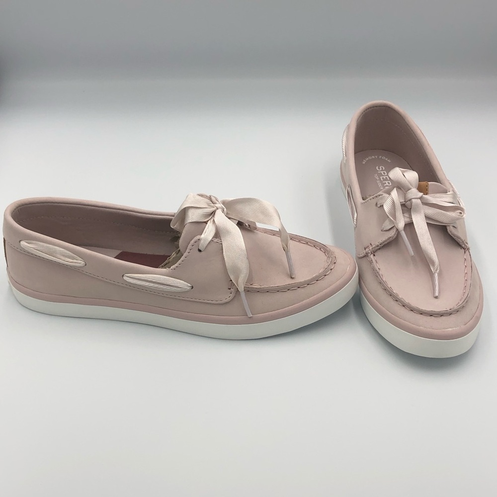 Sperry Women's Sailor Boat Leather Lilac Loafers